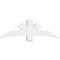 Ekena Millwork Davenport Architectural Grade PVC Gable Bracket, 60"W x 20"H x 4"D x 6"F, 8/12 Pitch GBP060X20X0406DAV00 - alternate 3